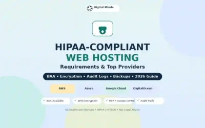 HIPAA-Compliant Web Hosting: Requirements & Top Providers